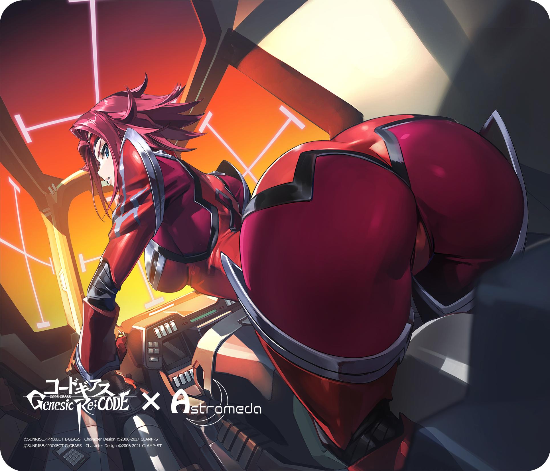 紅月カレン デスクマット Genesic Re;CODE コードギアス Genesic Re;CODE』×「Astromeda」ゲーミングマウスパッド