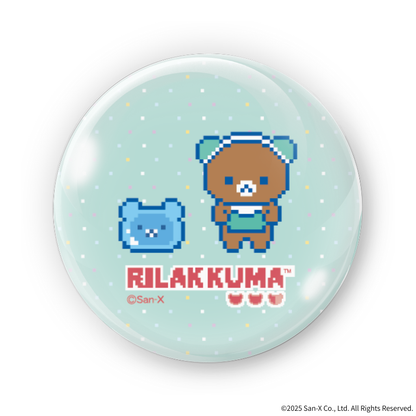 「リラックマ」缶バッジ (全4種)