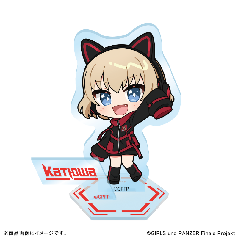 『ガールズ＆パンツァー』×Astromeda ゲーミングアクリルスタンド【カチューシャ】 キャラクター描き下ろし