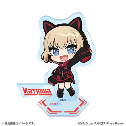 『ガールズ＆パンツァー』×Astromeda ゲーミングアクリルスタンド【カチューシャ】 キャラクター描き下ろし
