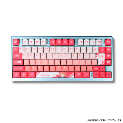 アニメ「ぼっち・ざ・ろっく！」×「Asromeda」8K対応ゲーミングキーボード【喜多郁代モデル】　ブラック