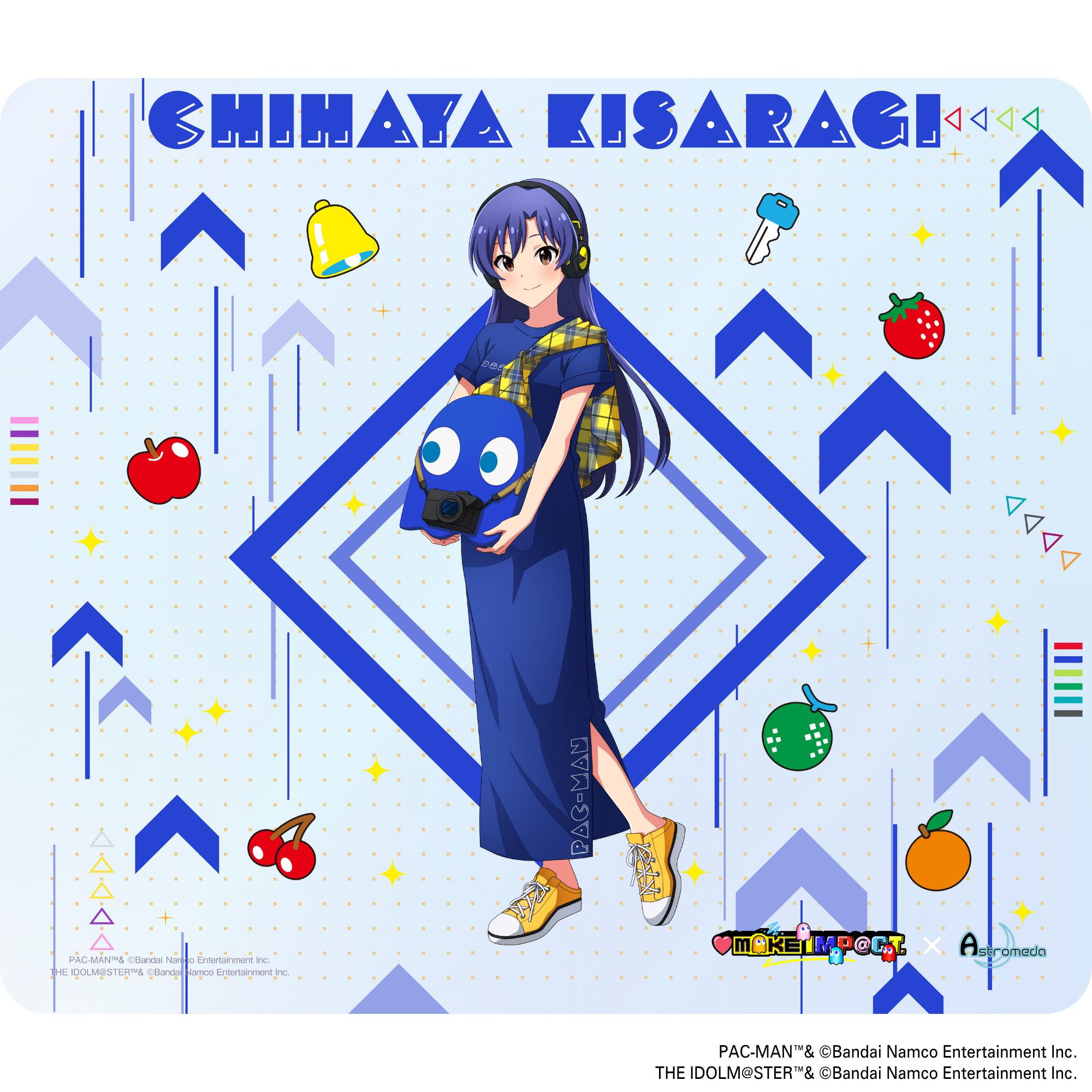 パックマス 如月千早モデル-ゲーミングマウスパッド – Astromeda