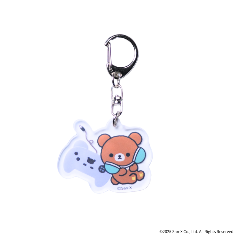 リラックマ』アクリルキーホルダー【チャイロイコグマ】¥660