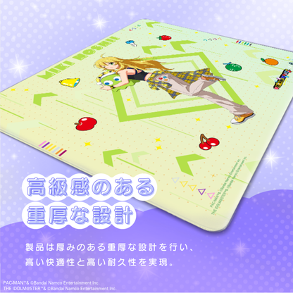 #パックマス × Astromeda ゲーミングマウスパッド【秋月律子モデル】 厚み3.8mm重厚設計 高い快適性と耐久性 同シリーズ星井美希モデル参考 アイドルマスター ミリオンライブ!