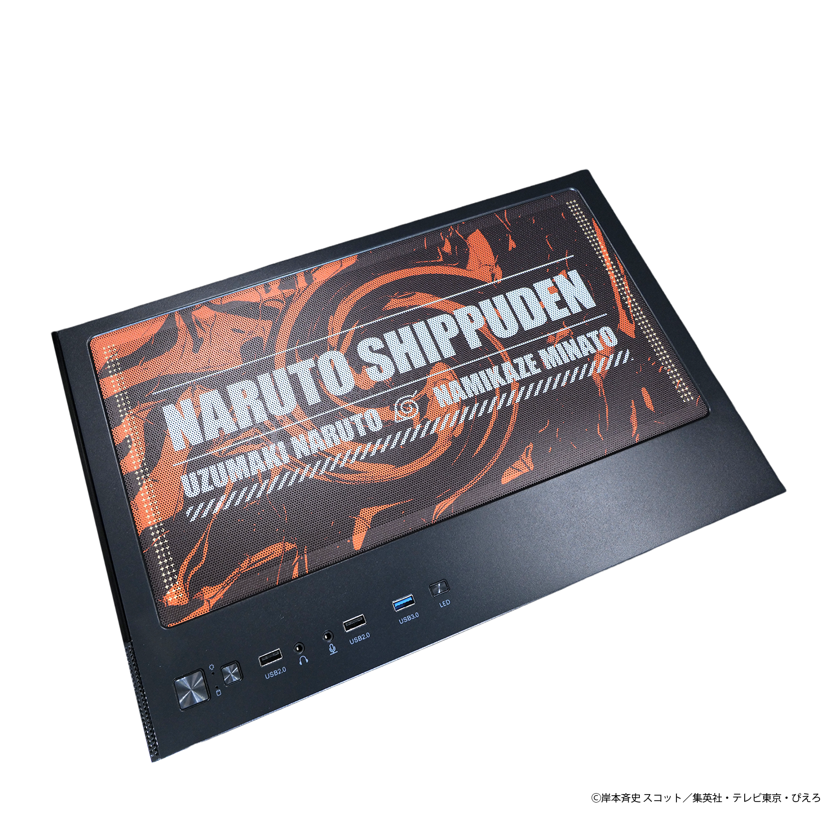 『NARUTO-ナルト- 疾風伝』ゲーミングPC【うずまきナルト＆波風ミナト】-AMD特選モデル