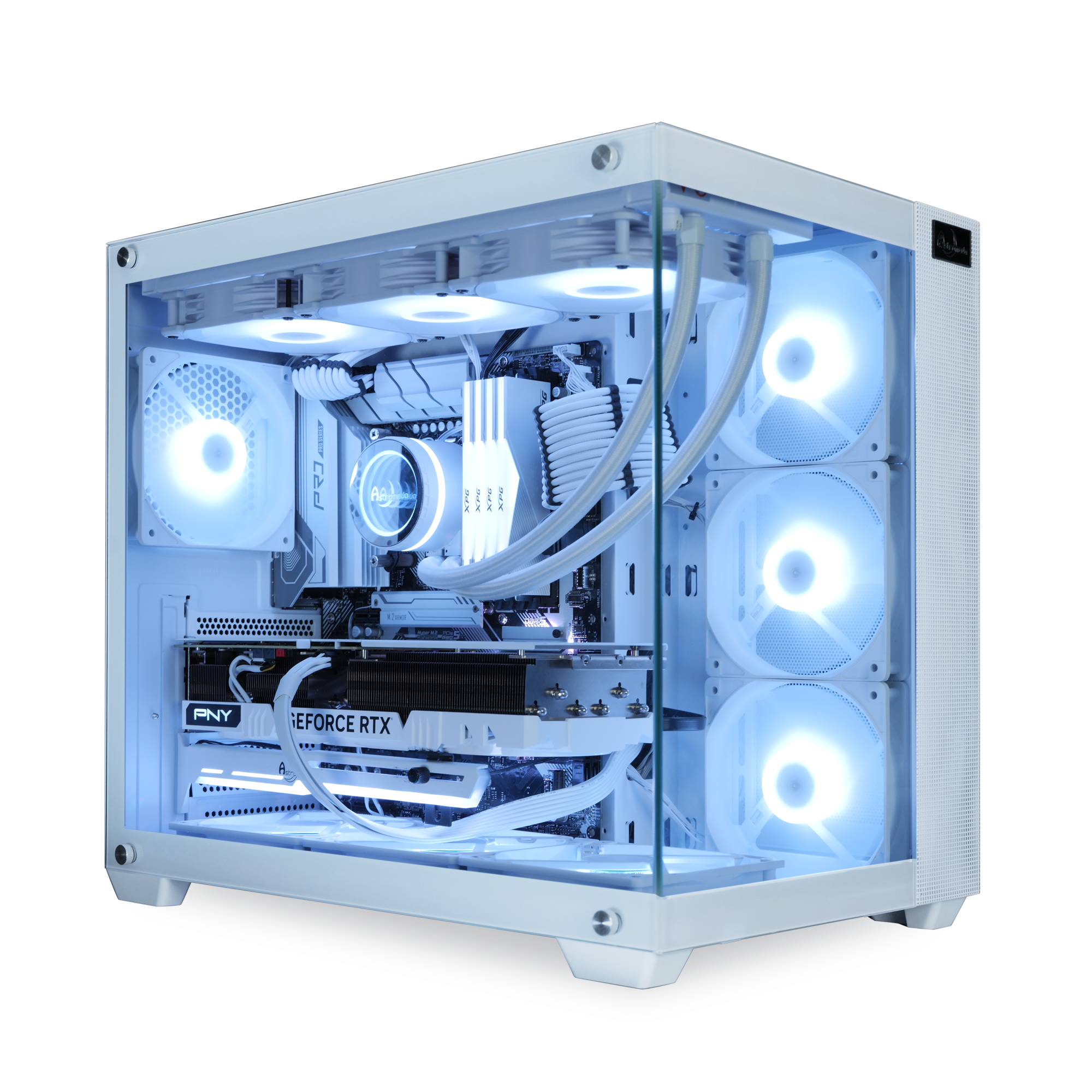 Core Ultra 7 265F × RX 9070 XT ゲーミングPC ホワイト(白) BTO