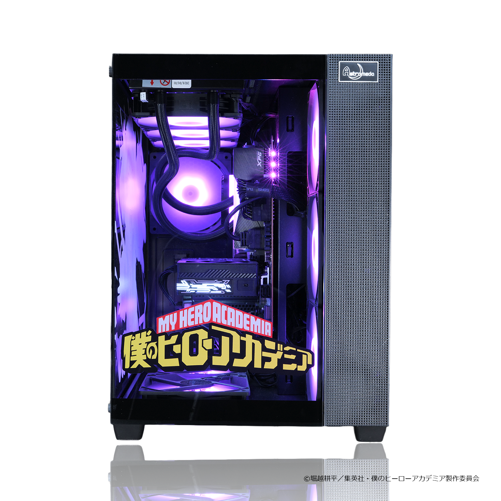 『僕のヒーローアカデミア』×Astromeda コラボゲーミングPC【麗日お茶子】 トップメッシュフィルター
