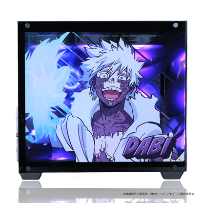 「Astromeda」×TVアニメ『僕のヒーローアカデミア』ゲーミングPC着せ替えパネル3面セット【荼毘】 正面デザイン コラボゲーミングPC対応