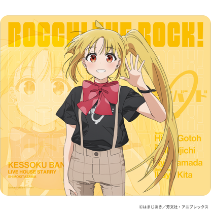 アニメ『ぼっち・ざ・ろっく!』×Astromeda ゲーミングラバーマウスパッド【伊地知虹夏モデル】 伊地知虹夏等身イラスト 結束バンドデザイン メインビジュアル