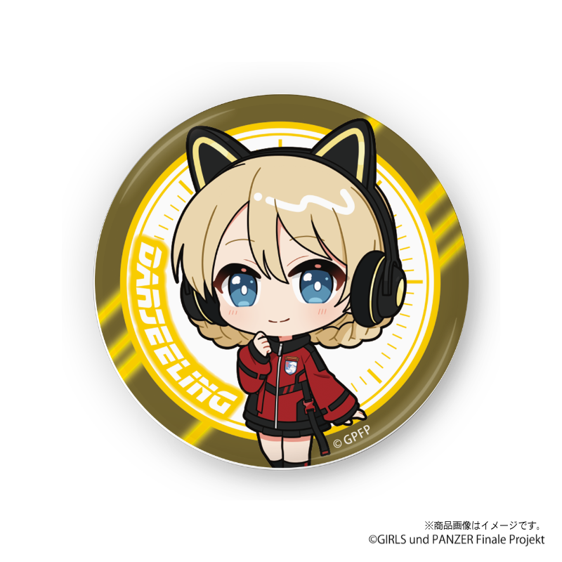 『ガールズ＆パンツァー』×Astromeda トレーディング缶バッジ 五十鈴華 ゲーミングデザイン