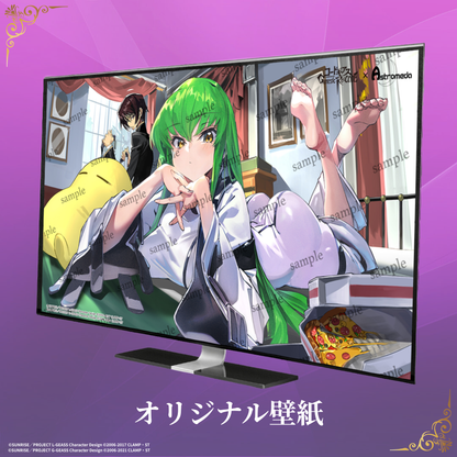 『コードギアス Genesic Re;CODE』×「Astromeda」コラボゲーミングPC 【C.C.】ブラック-AMD特選モデル