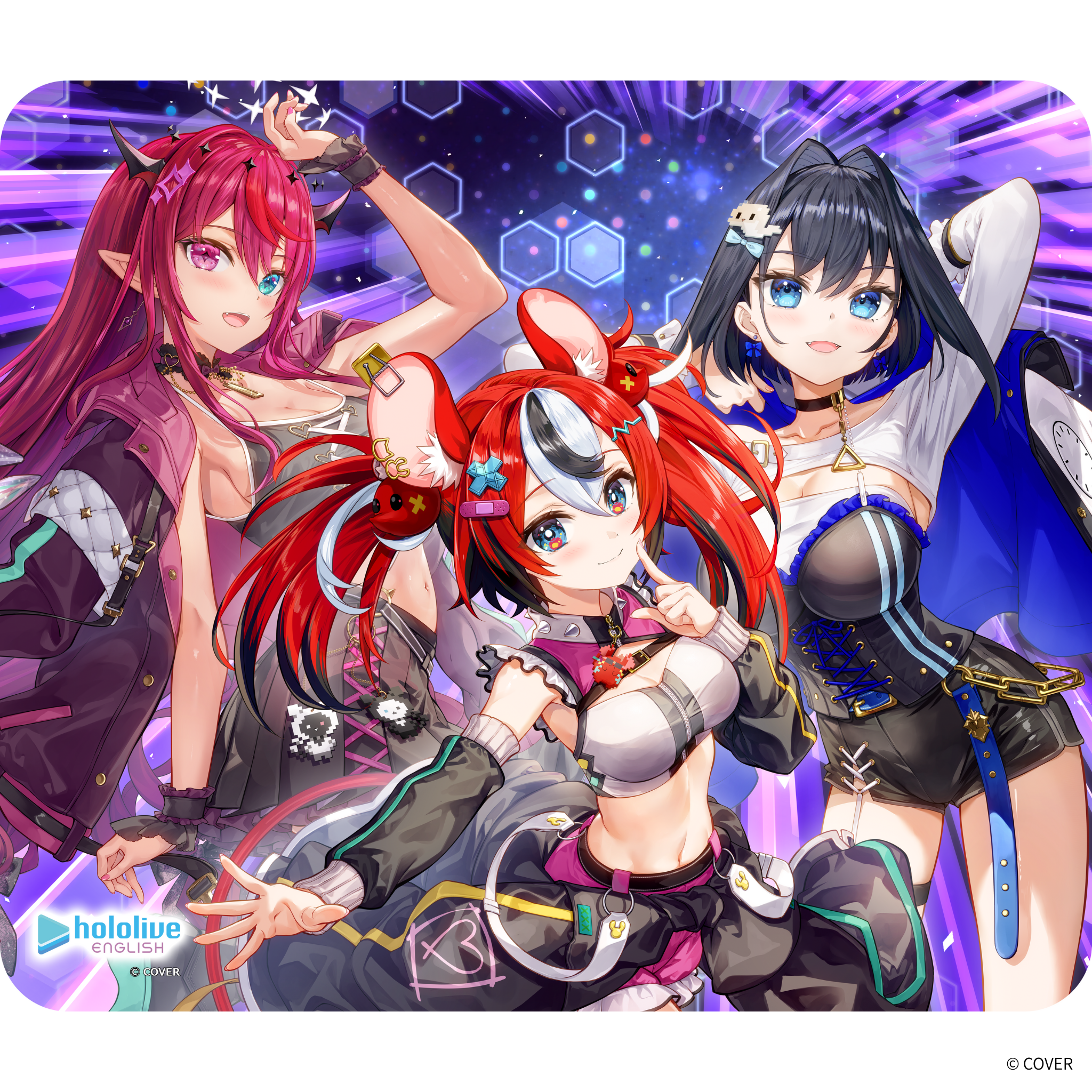 hololive English』×「Astromeda」ゲーミングマウスパッド【Promise