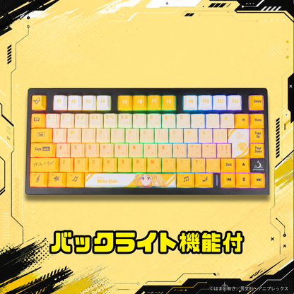 アニメ「ぼっち・ざ・ろっく！」×「Asromeda」8K対応ゲーミングキーボード【伊地知虹夏モデル】 ブラック