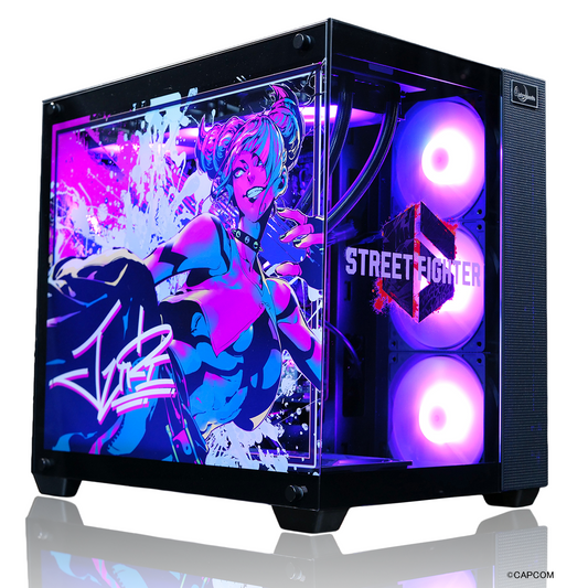 『ストリートファイター6』×Astromeda コラボゲーミングPC【ジュリ】 メインビジュアル