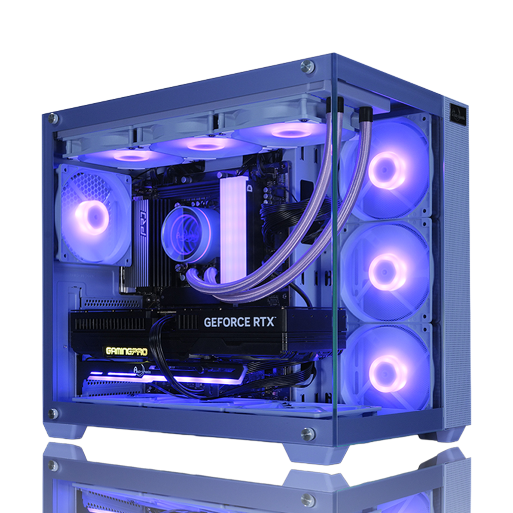 Ryzen 7 5700X × RTX 5060 ゲーミングPC パープル(紫) BTO | Astromeda 