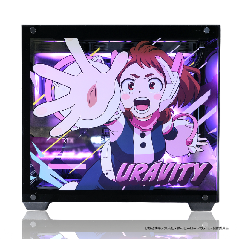 「Astromeda」×TVアニメ『僕のヒーローアカデミア』PC着せ替えパネル3面セット【麗日お茶子モデル】