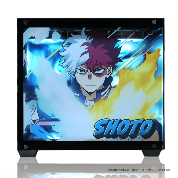 「Astromeda」×TVアニメ『僕のヒーローアカデミア』ゲーミングPC着せ替えパネル3面セット【轟焦凍モデル】