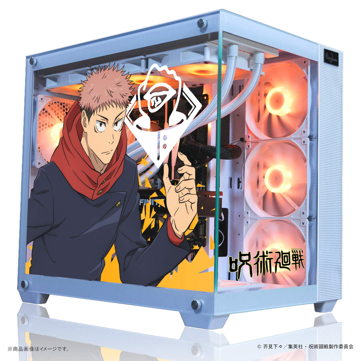 TVアニメ『呪術廻戦』PC着せ替えパネル4面セット【虎杖悠仁モデル】