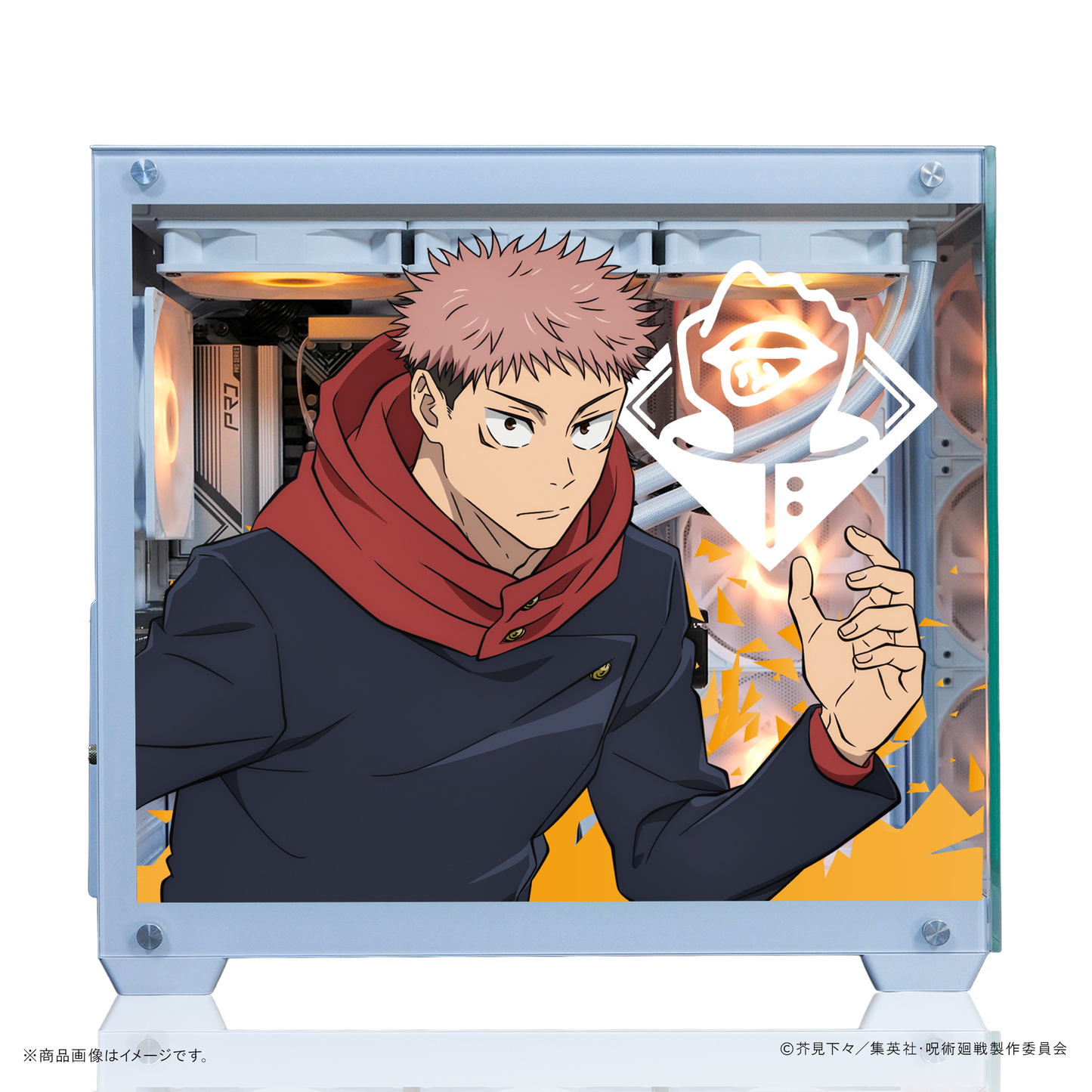 TVアニメ『呪術廻戦』PC着せ替えパネル4面セット【虎杖悠仁モデル】