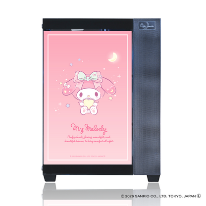 『サンリオキャラクターズ』×Astromeda コラボゲーミングPCケース【マイメロディ】 設置イメージ