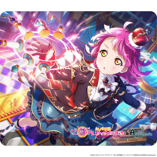 『ラブライブ！虹ヶ咲学園スクールアイドル同好会』 ×「Astromeda」ゲーミングマウスパッド【天王寺璃奈】