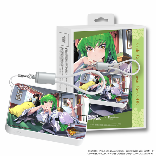 『コードギアス Genesic Re;CODE』×「Astromeda」モバイルバッテリー【C.C.】