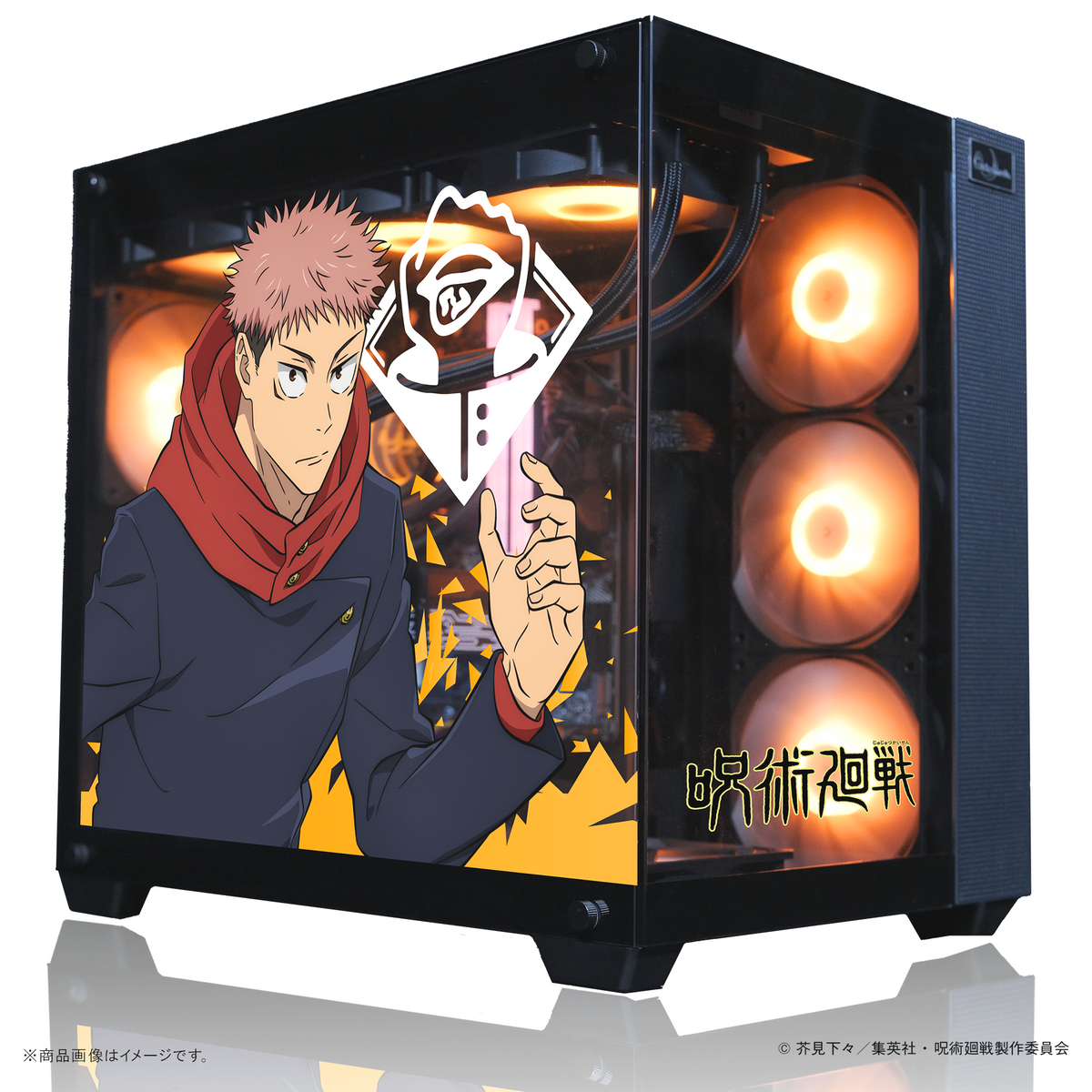 TVアニメ『呪術廻戦』PC着せ替えパネル4面セット【虎杖悠仁モデル