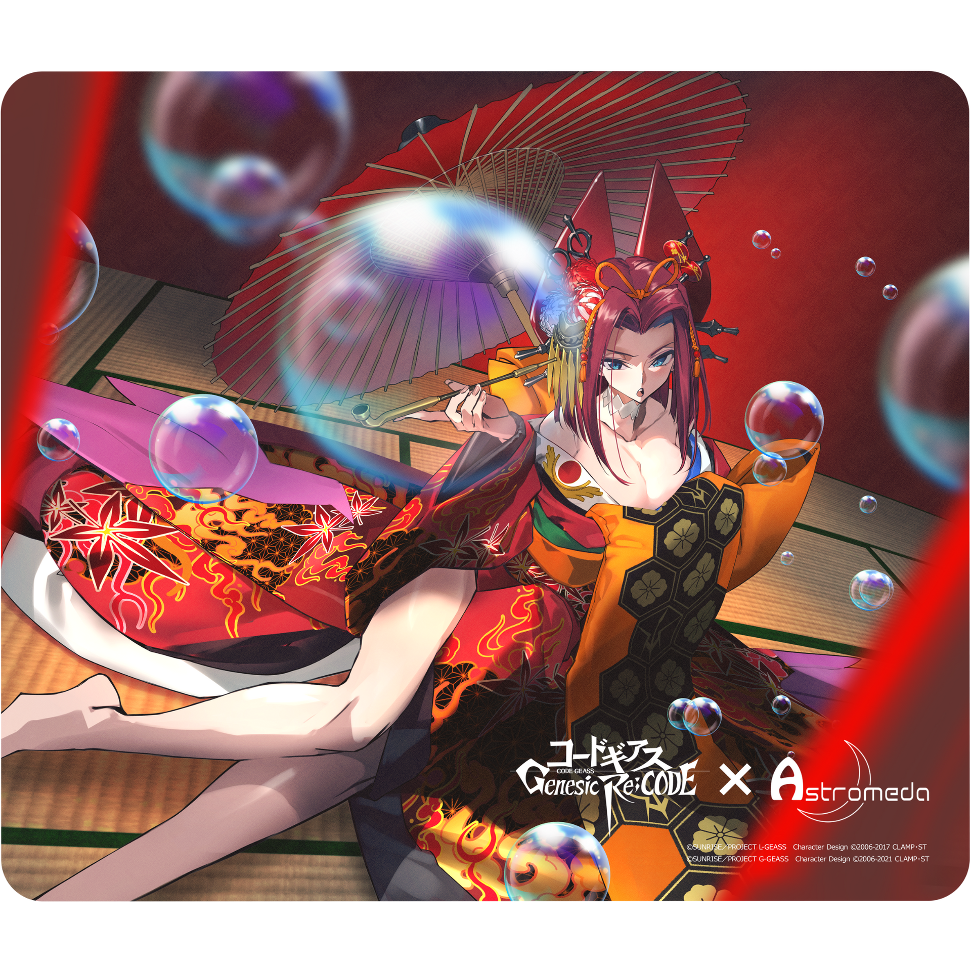 コードギアス 反逆のルルーシュ カレン マウスパッド コードギアス Genesic Re;CODE』×「Astromeda」ゲーミングマウスパッド