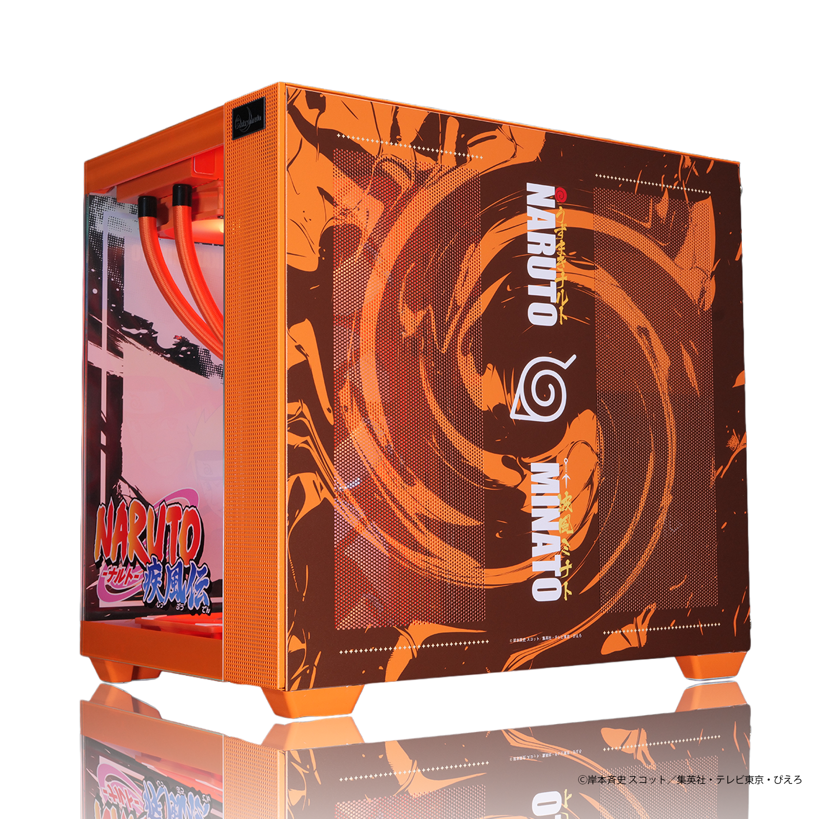 『NARUTO-ナルト- 疾風伝』ゲーミングPC【うずまきナルト＆波風ミナト】-AMD特選モデル
