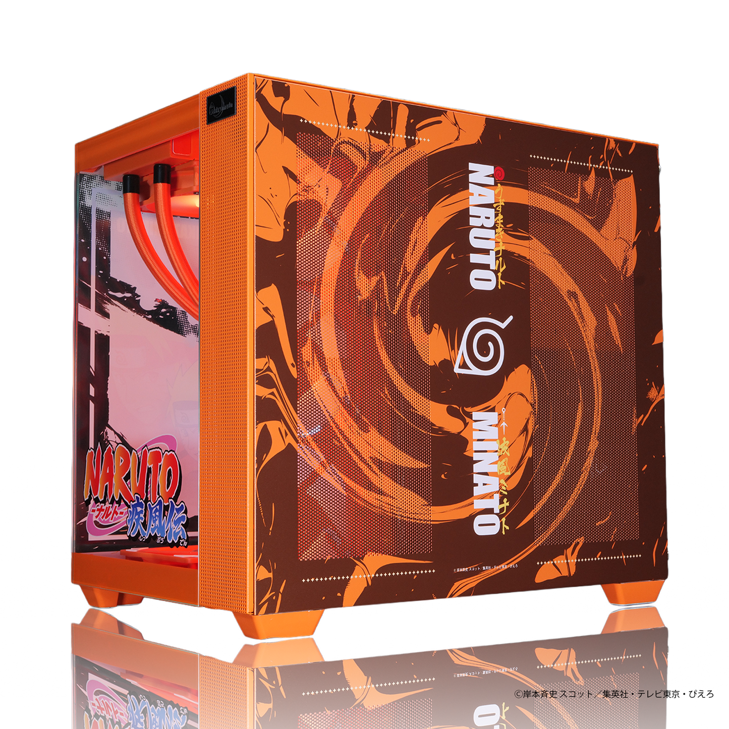 『NARUTO-ナルト- 疾風伝』ゲーミングPC【うずまきナルト＆波風ミナト】-ハイモデルプラス