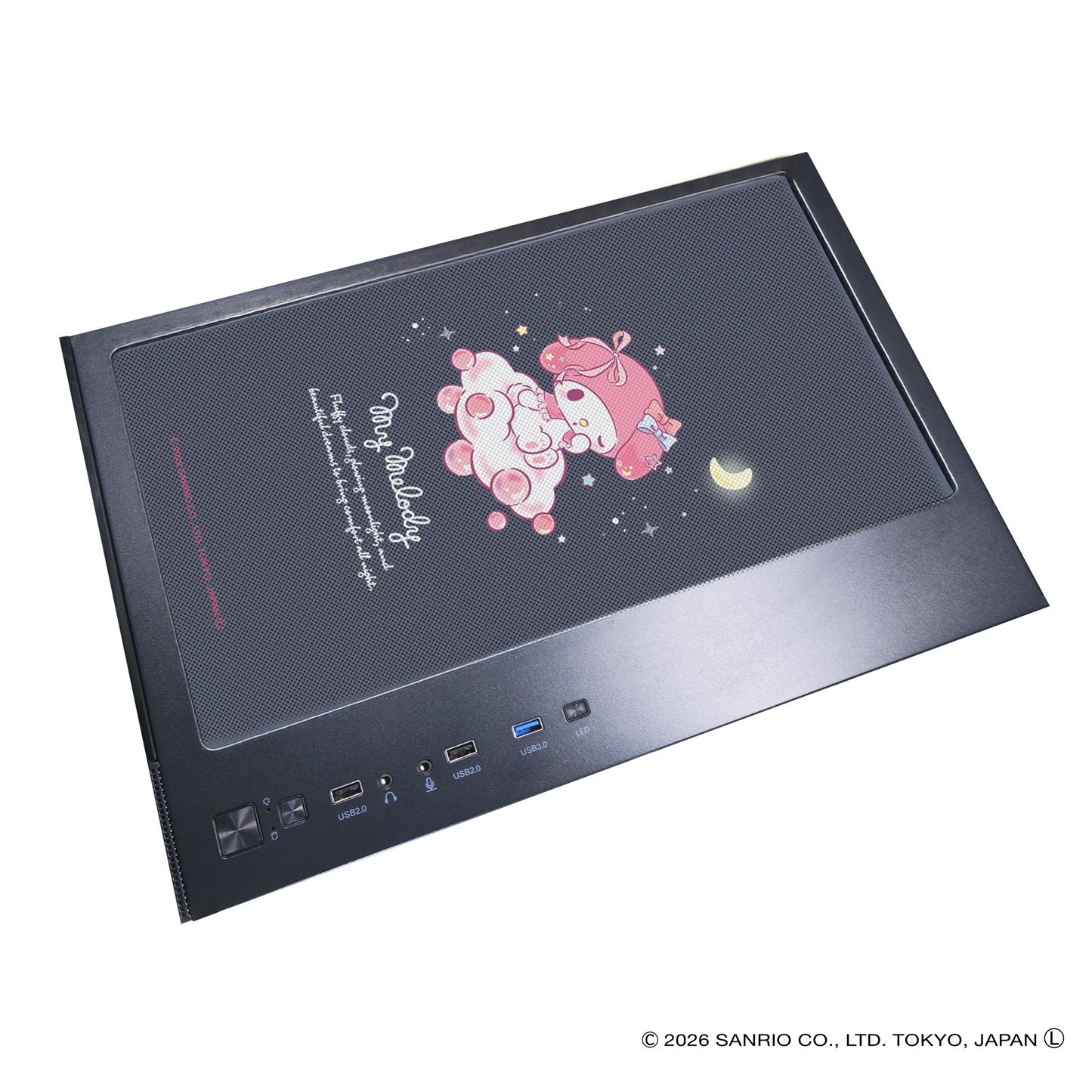 『サンリオキャラクターズ』×Astromeda コラボゲーミングPCケース【マイメロディ】 内部レイアウト