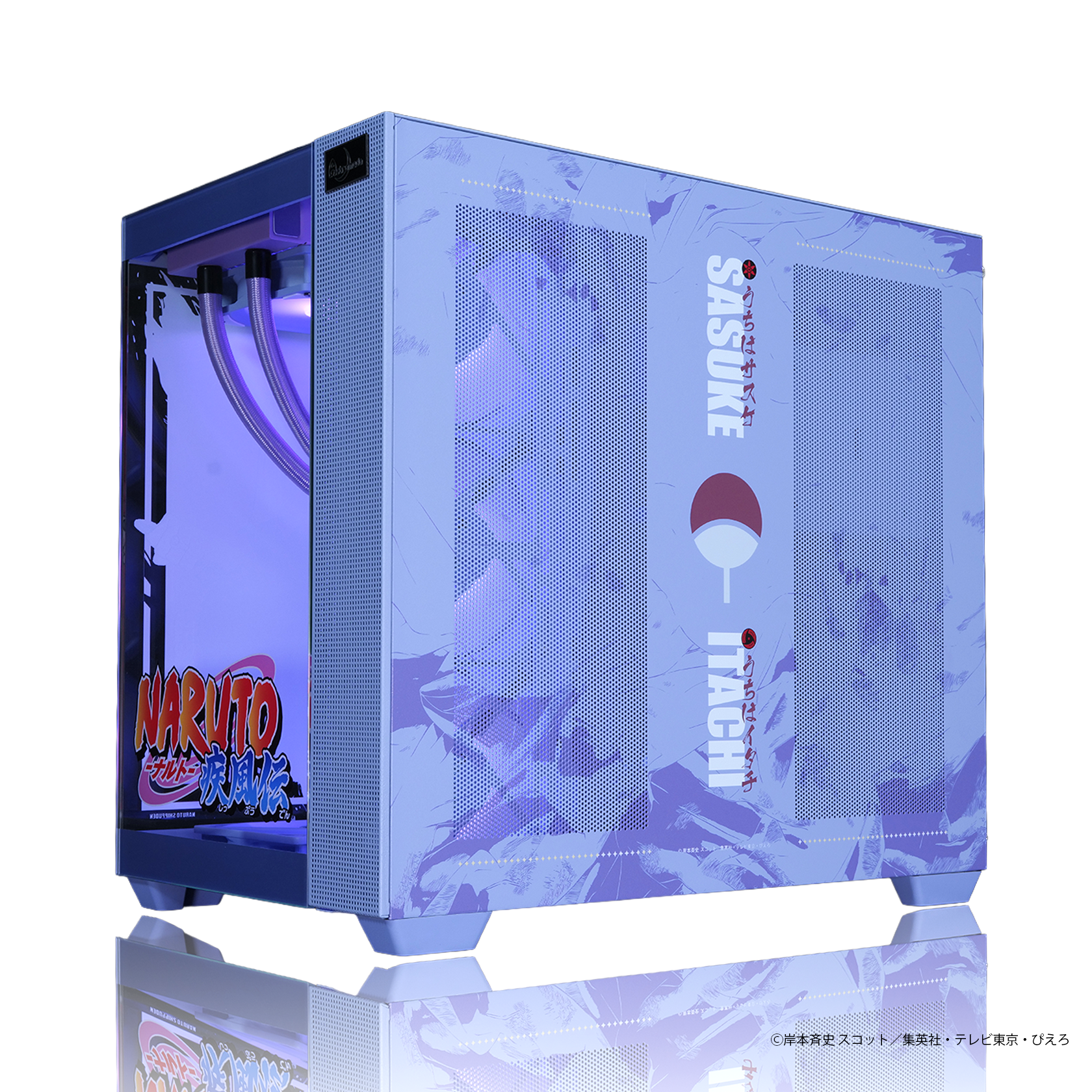 『NARUTO-ナルト- 疾風伝』ゲーミングPC【うちはサスケ＆うちはイタチ】-AMD特選モデル