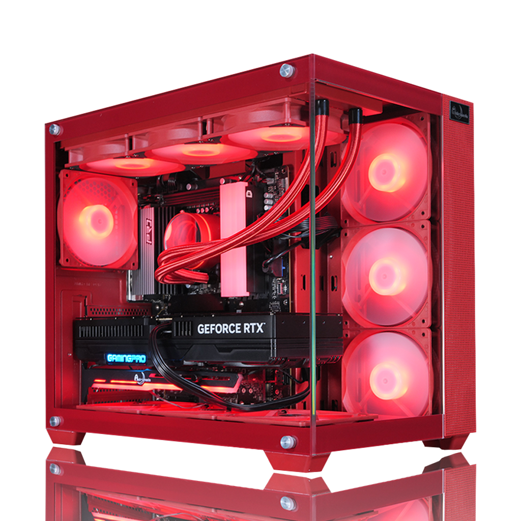 Core i7 14700F × RTX 5070 ゲーミングPC レッド(赤) BTO | Astromeda