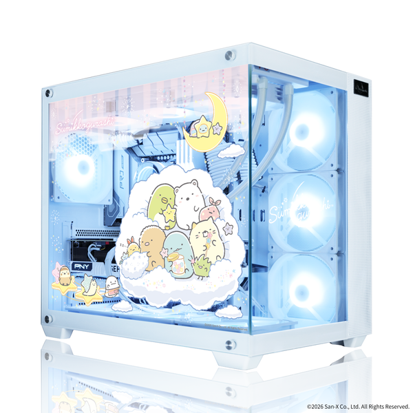 「すみっコぐらし」オリジナルゲーミングPC【AMDエントリーモデル】