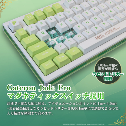 『コードギアス 反逆のルルーシュ』×Astromeda 8K対応ゲーミングキーボード【C.C.】 同梱物