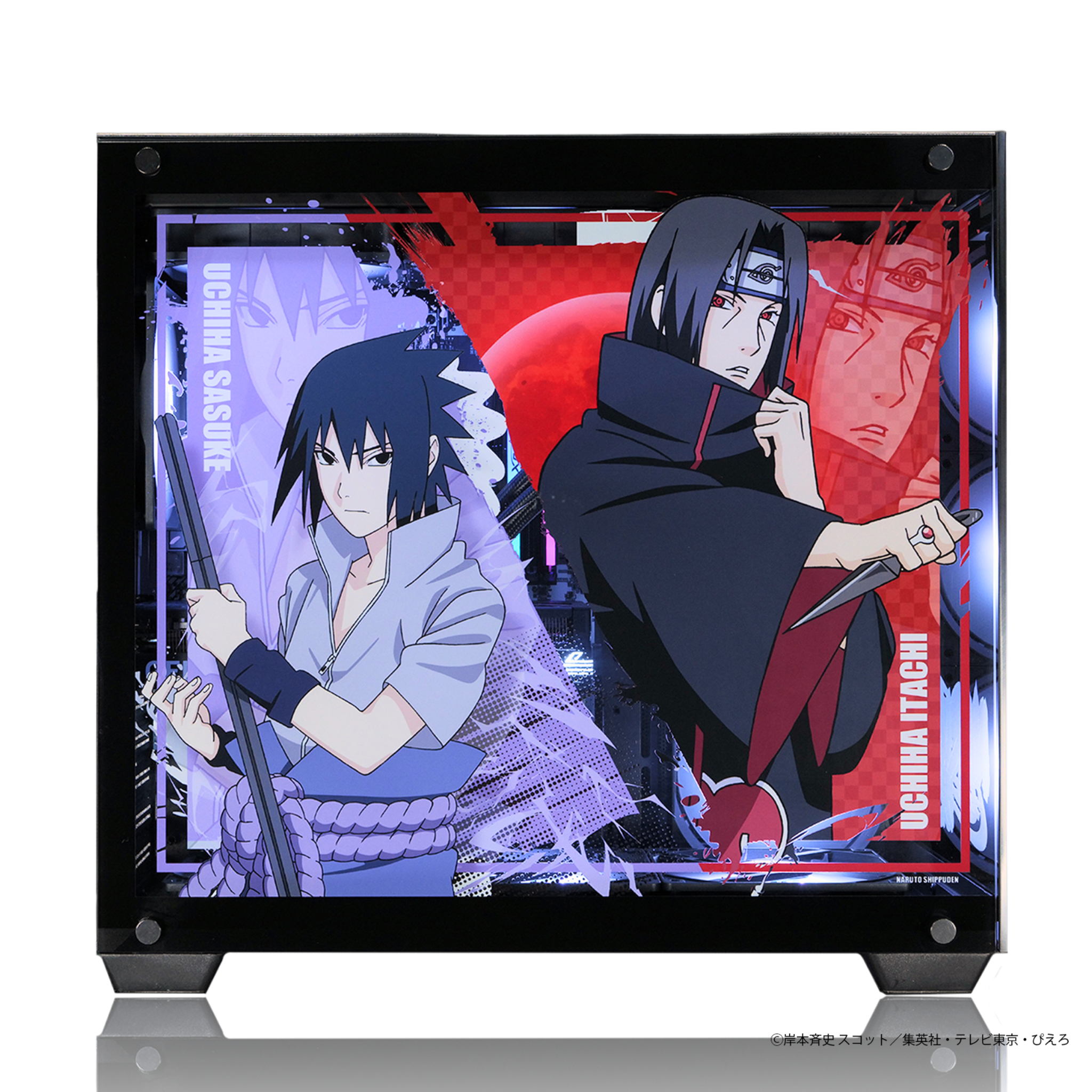 『NARUTO-ナルト- 疾風伝』ゲーミングPC【うちはサスケ＆うちはイタチ】-AMD特選モデル