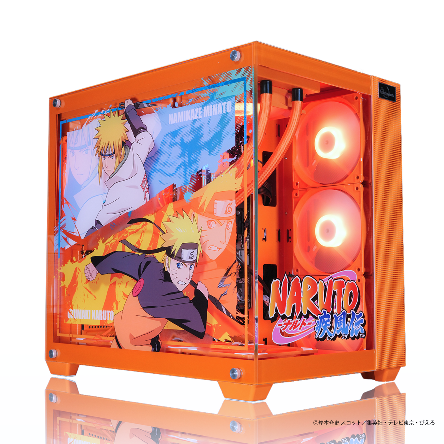 『NARUTO-ナルト- 疾風伝』ゲーミングPC【うずまきナルト＆波風ミナト】-ハイモデルX