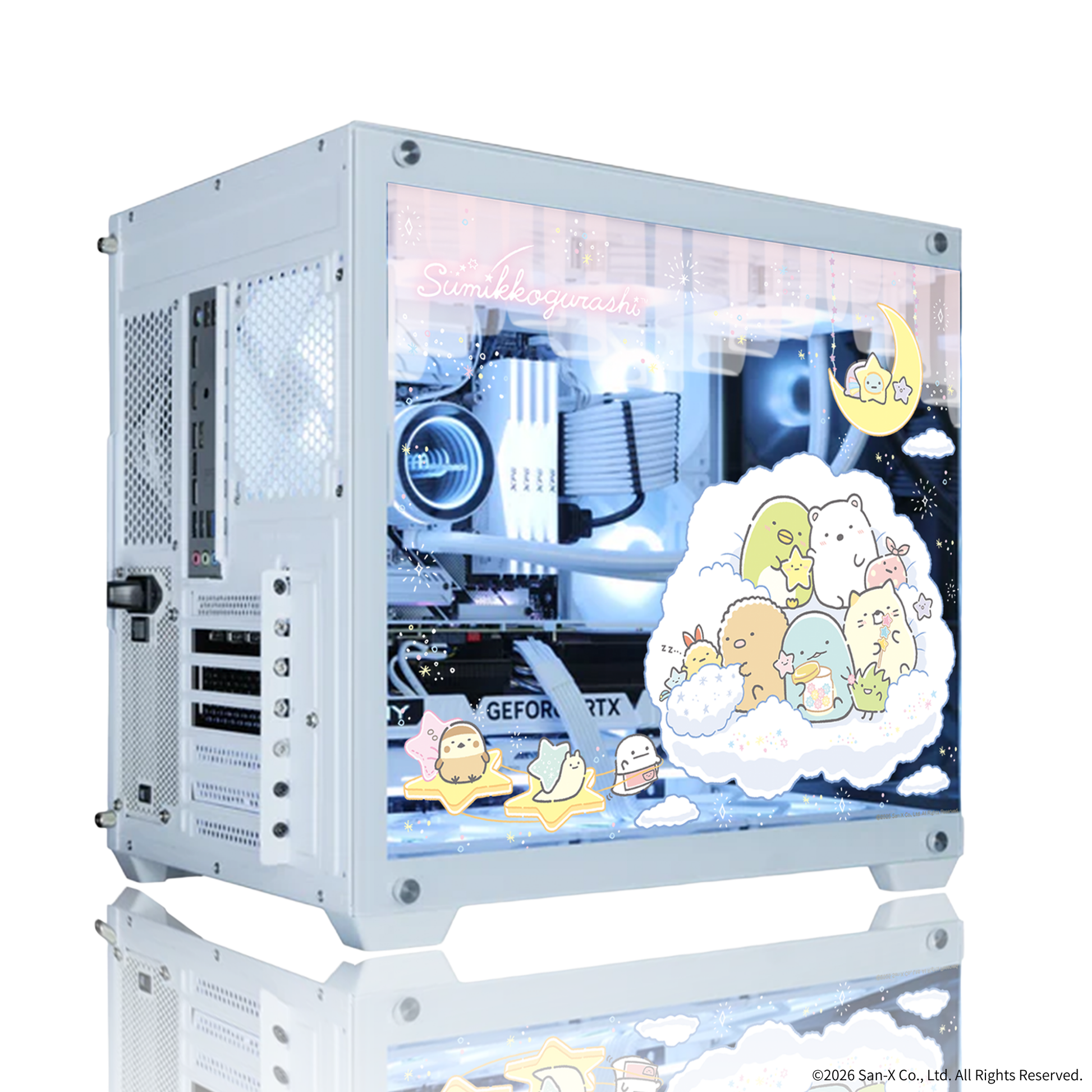 すみっコぐらし」オリジナルゲーミングPC【AMDエントリーモデル すみっコぐらし」オリジナルゲーミングPC【AMDエントリーモデル