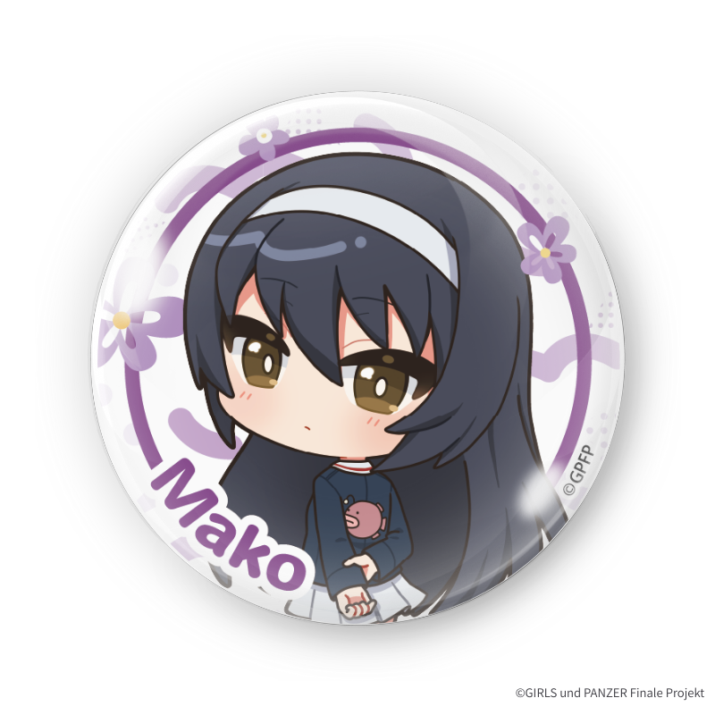 『ガールズ＆パンツァー』×「Astromeda」缶バッジ