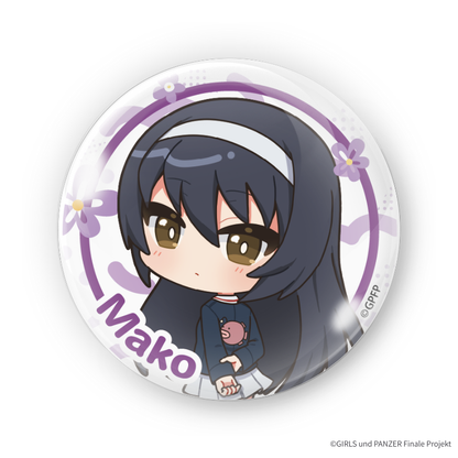 『ガールズ＆パンツァー』×「Astromeda」缶バッジ