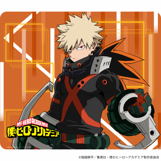 「Astromeda」×TVアニメ『僕のヒーローアカデミア』ガラス製ゲーミングマウスパッド【爆豪勝己モデル】