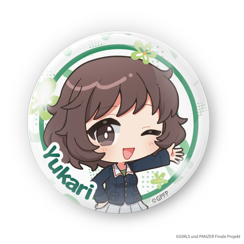 『ガールズ＆パンツァー』×「Astromeda」缶バッジ