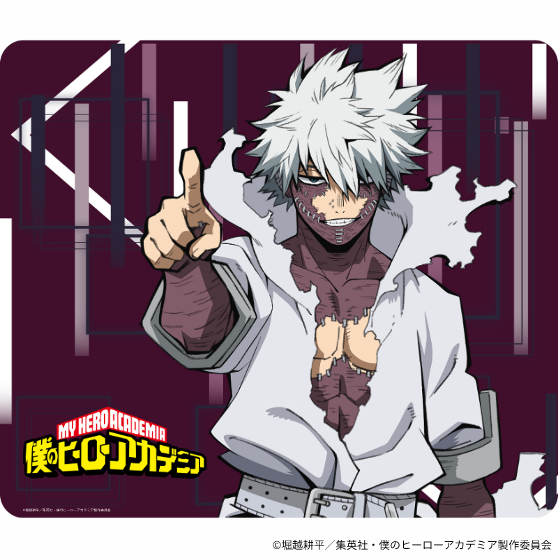 「Astromeda」×TVアニメ『僕のヒーローアカデミア』ガラス製ゲーミングマウスパッド【荼毘モデル】