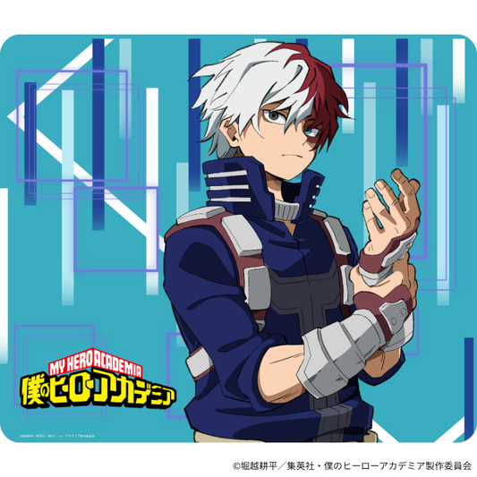 「Astromeda」×TVアニメ『僕のヒーローアカデミア』ガラス製ゲーミングマウスパッド【轟焦凍モデル】