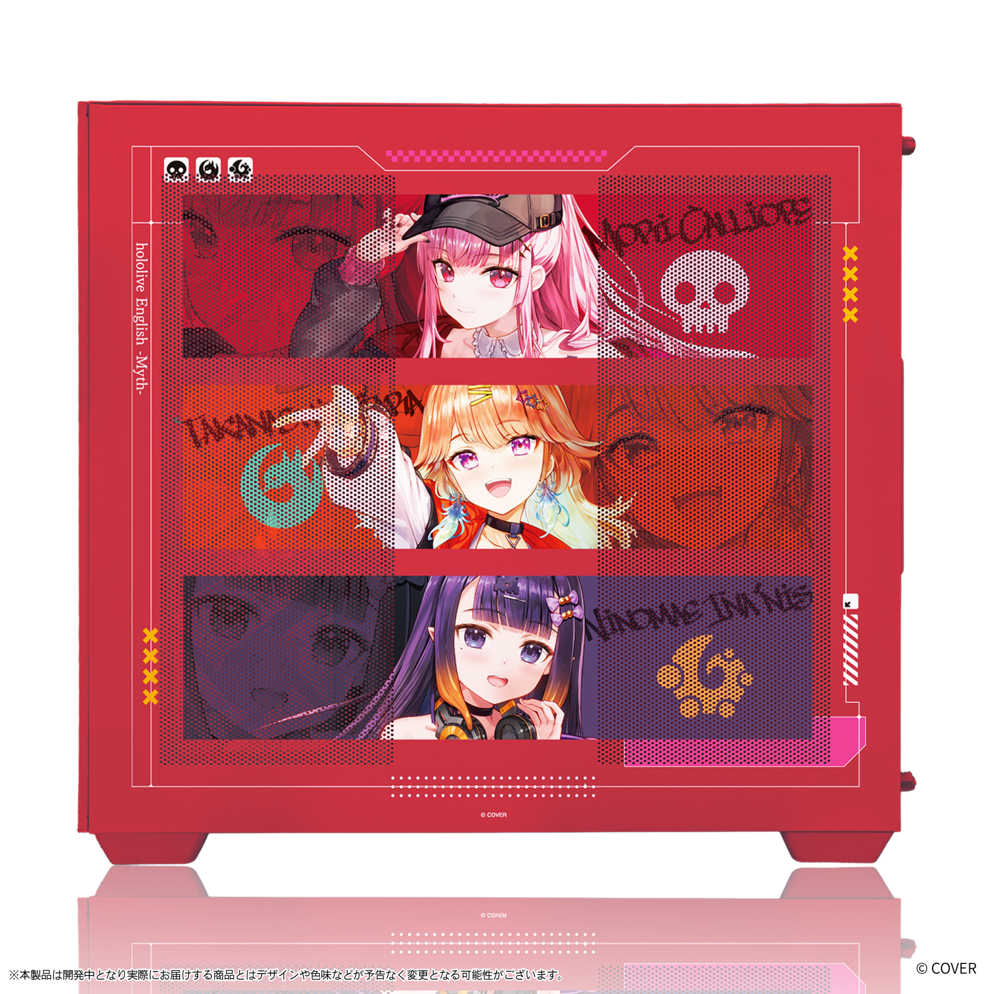 [期間限定]ゲーミングPC（重たいゲームも動きます！） hololive English』×「Astromeda」コラボゲーミングPCケース【Myth
