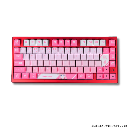 アニメ「ぼっち・ざ・ろっく！」×「Asromeda」8K対応ゲーミングキーボード 【後藤ひとりモデル】 ブラック