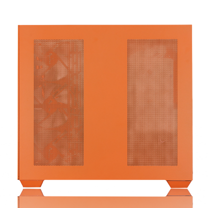 【Astromeda GAMER オレンジ(Orange)】Ryzen7 5700X/RTX 5060 Ti 8GB ゲーミングPC おしゃれ外観 ポップデザイン