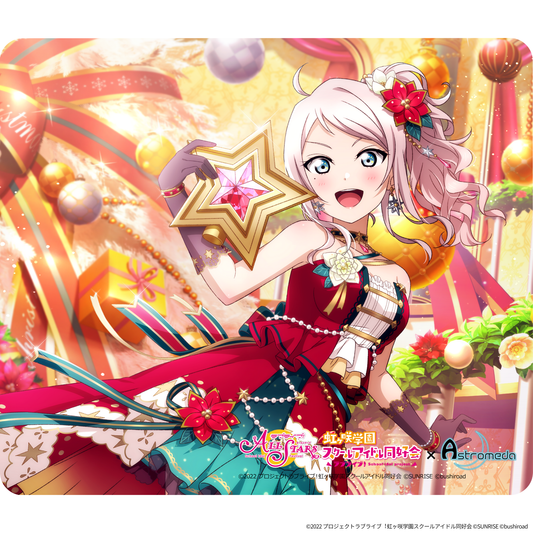 『ラブライブ！虹ヶ咲学園スクールアイドル同好会』×Astromeda ゲーミングマウスパッド【鐘 嵐珠】 メインビジュアル