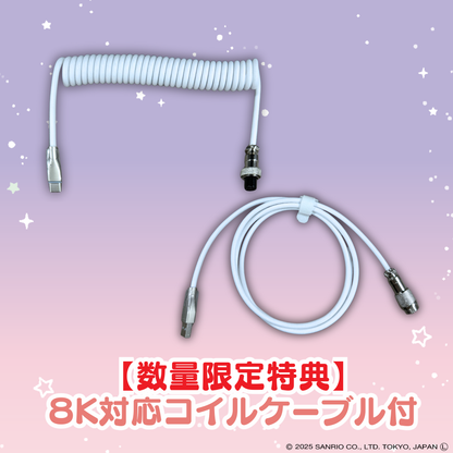 『サンリオキャラクターズ』×「Astromeda」8K対応ゲーミングキーボード【ハローキティ】