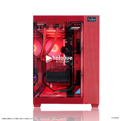 『hololive English』×Astromeda コラボゲーミングPCケース【Promise】 メッシュバックパネル